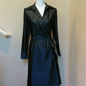 LAST CHANCE! Donating 1/16. As New Banana Republic Den Full Wrap Dress sz 8